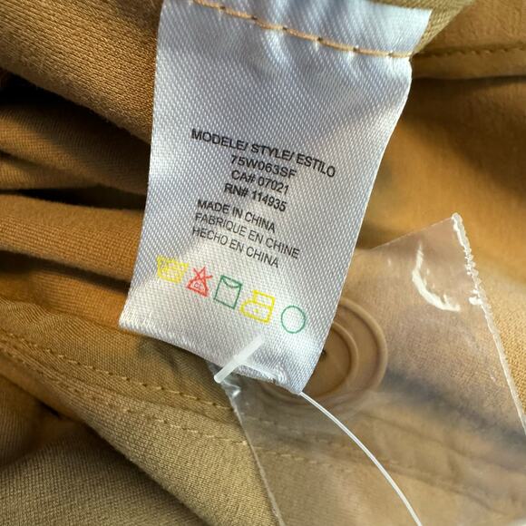 RD Style Brown Two Button Jacket NWT Size Small - Picture 8 of 9